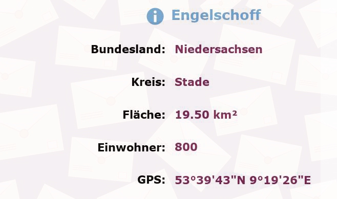 1 Postleitzahl in Engelschoff, Niedersachsen