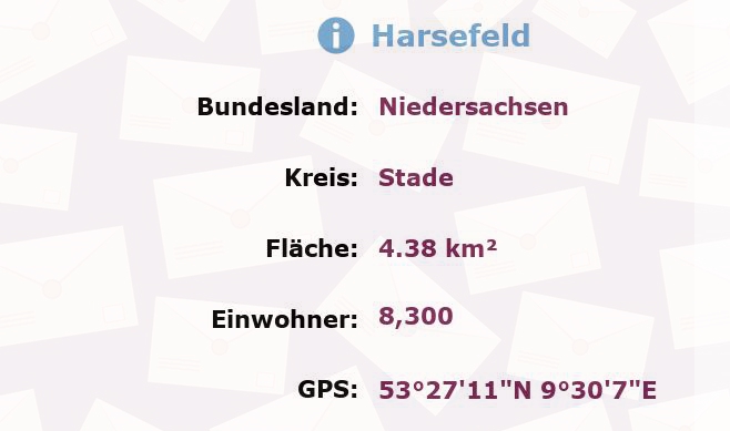 1 Postleitzahl in Harsefeld, Niedersachsen