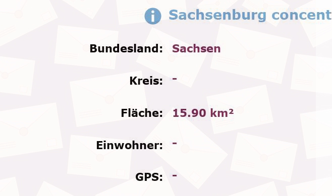 1 Postleitzahl in Sachsenburg concentration camp, Sachsen