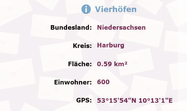 1 Postleitzahl in Vierhöfen, Niedersachsen